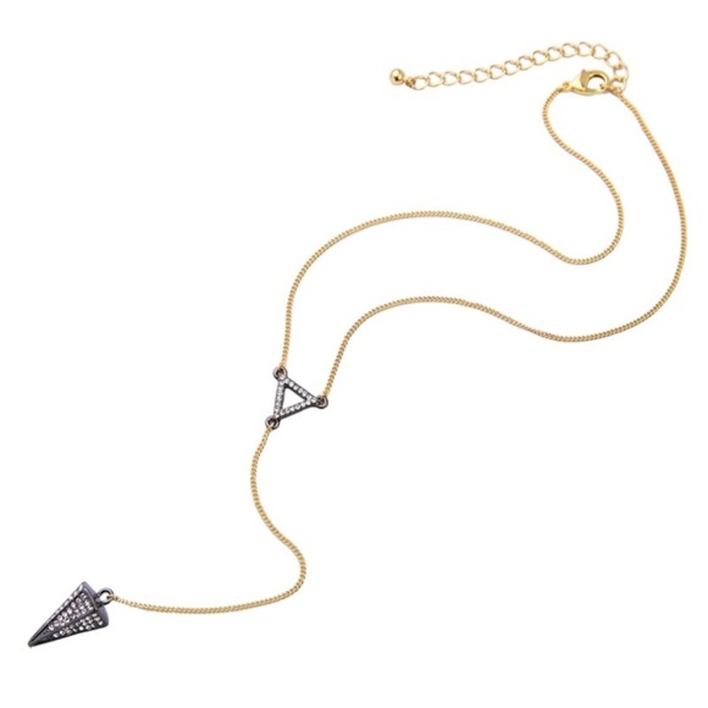 Rivet Pendant Necklace - Picture 2 of 2